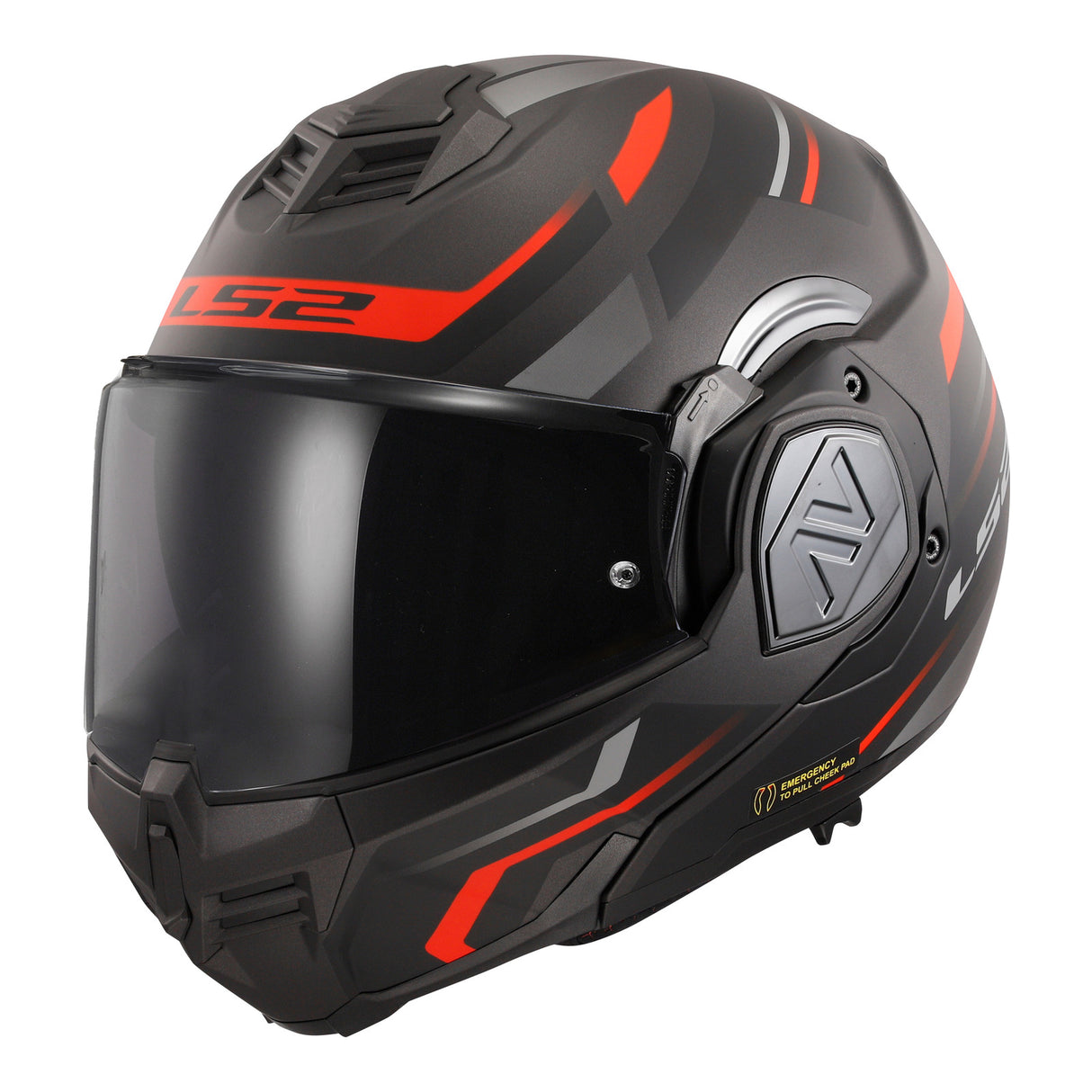 LS2 FF906 Advant Kuka Matte Black/Red Helmet