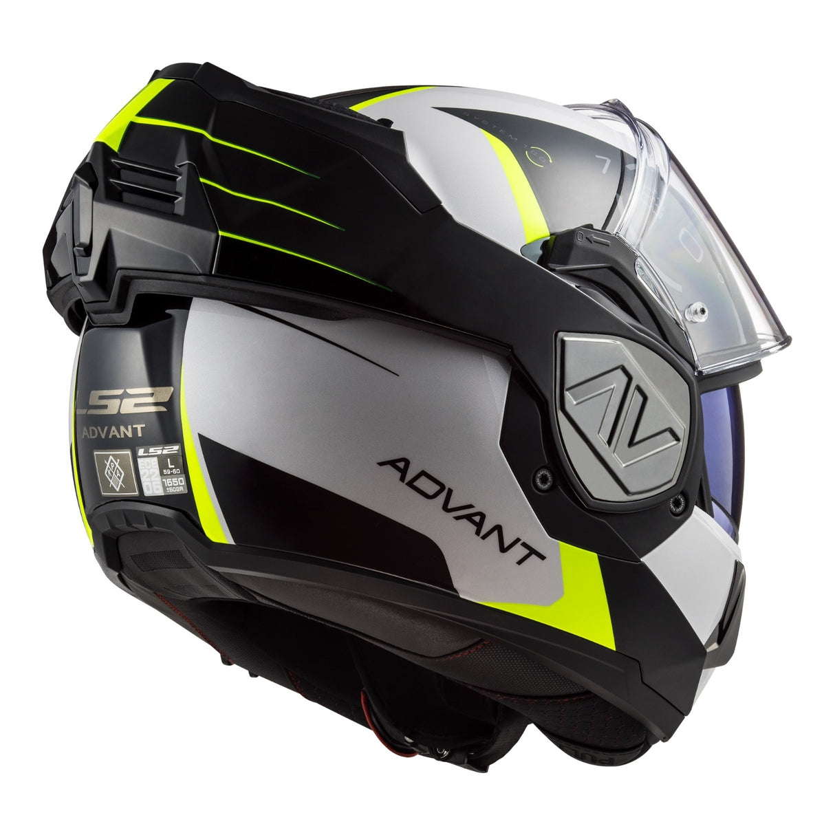 LS2 FF906 Advant Codex White/Black Helmet