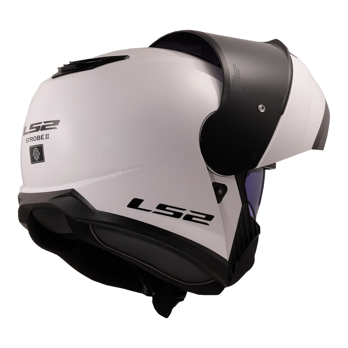 LS2 FF908 Strobe II White Helmet