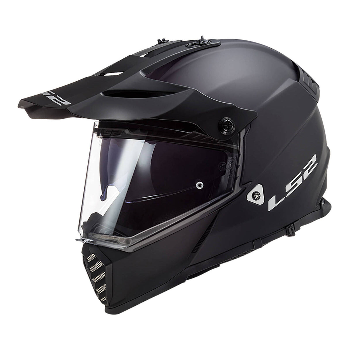 LS2 MX436 Pioneer Evo Matte Black Helmet