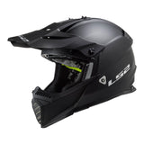 LS2 MX437 Fast Evo Mini Matte Black Helmet