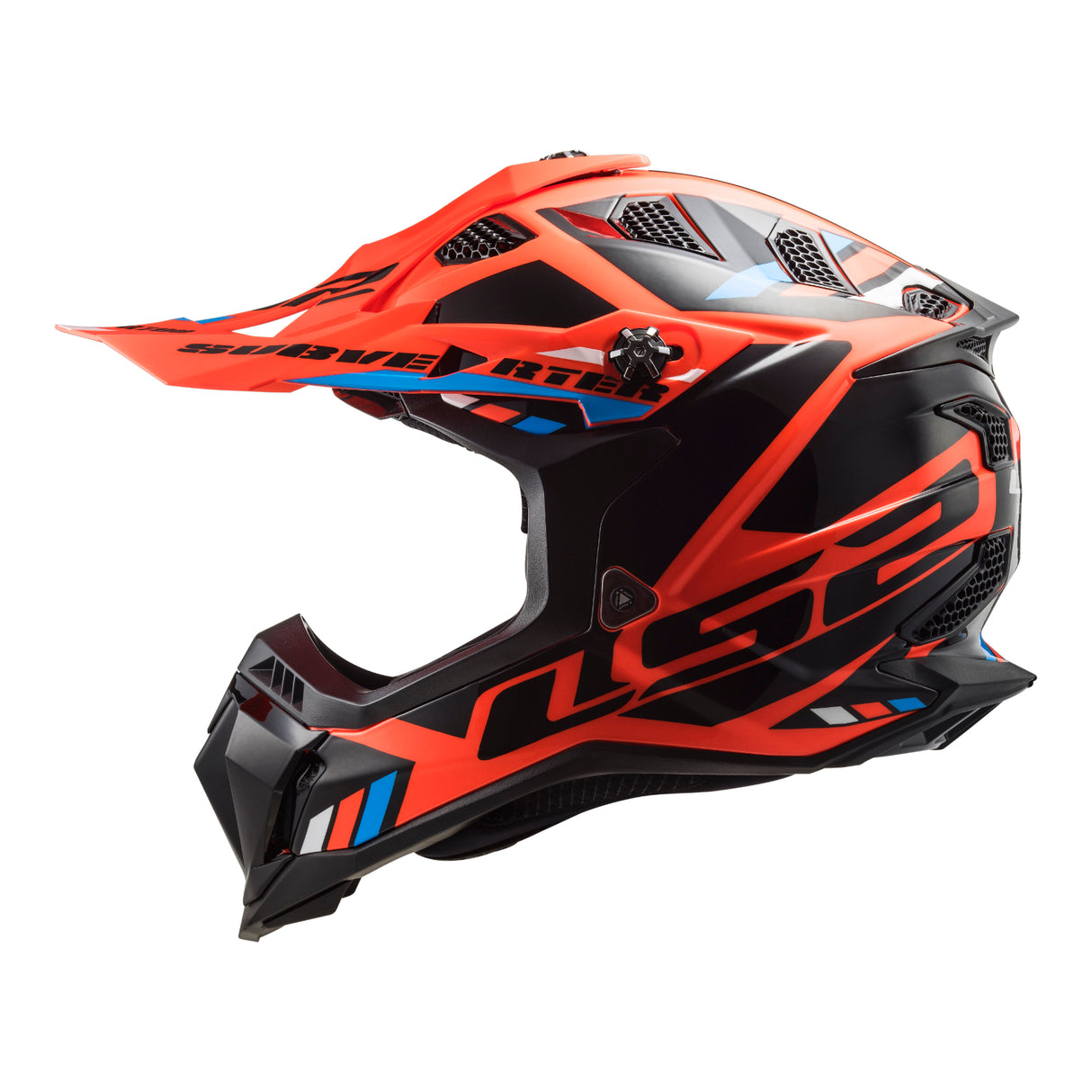 LS2 MX700 Subverter Evo II Stomp Fluo Orange/Black Helmet