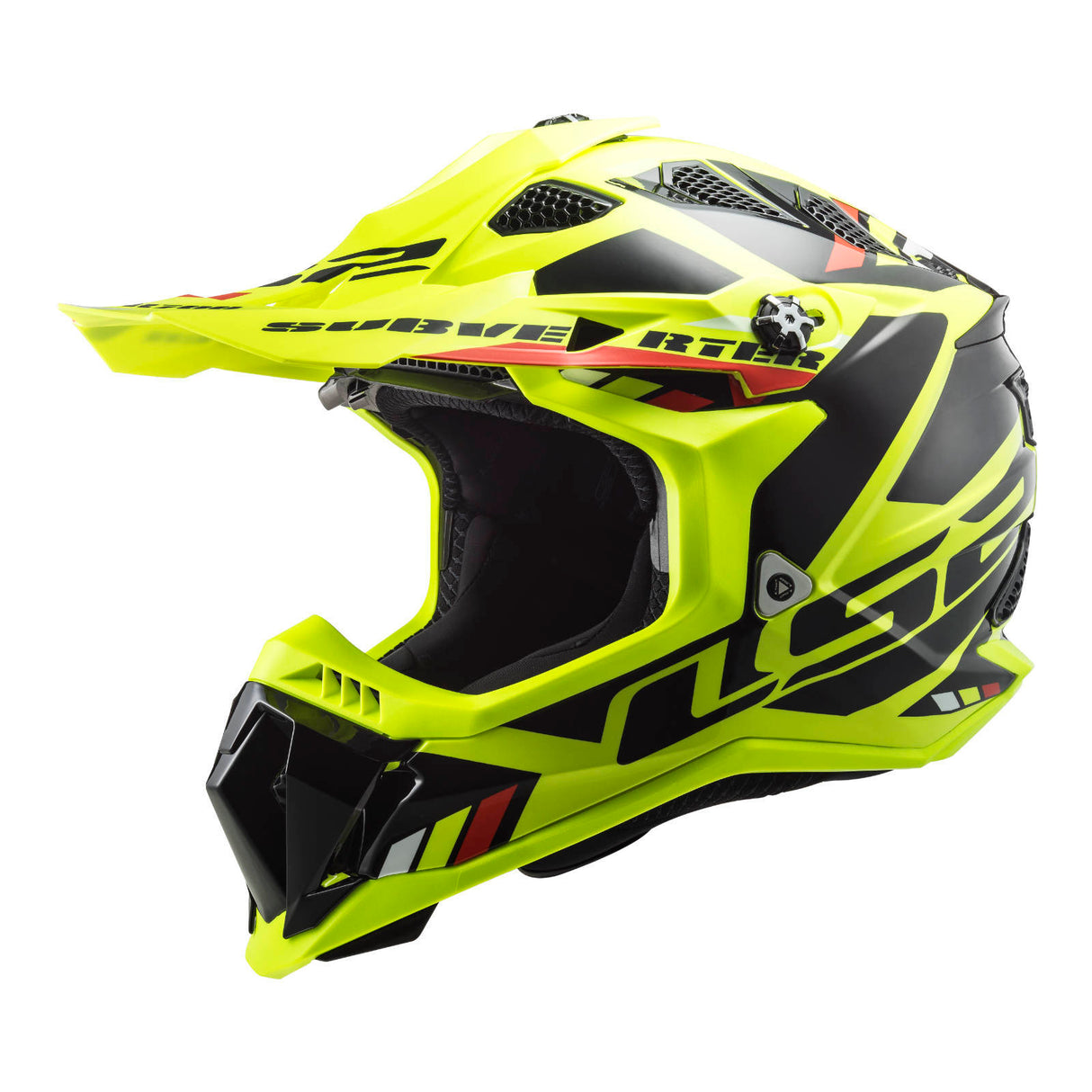 LS2 MX700 Subverter Evo Stomp Hi-Vis Yellow/Black Helmet