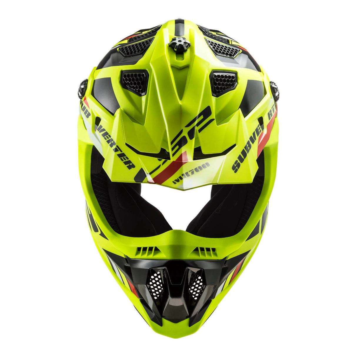 LS2 MX700 Subverter Evo Stomp Hi-Vis Yellow/Black Helmet