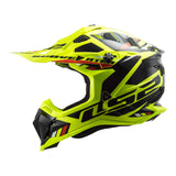 LS2 MX700 Subverter Stomp Hi-Vis Yellow/Black 06 Helmet