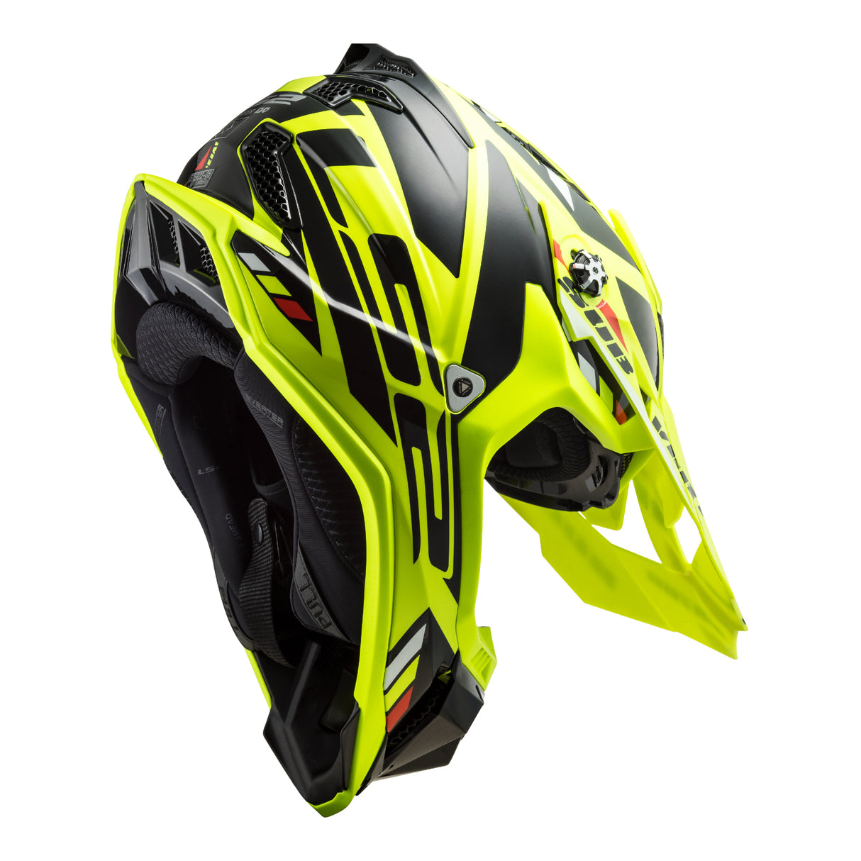 LS2 MX700 Subverter Stomp Hi-Vis Yellow/Black 06 Helmet