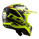 LS2 MX700 Subverter Stomp Hi-Vis Yellow/Black 06 Helmet