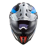 LS2 MX701 Explorer Carbon Frontier Black/Blue Helmet