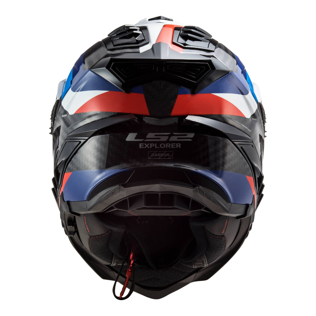 LS2 MX701 Explorer Carbon Frontier Black/Blue Helmet