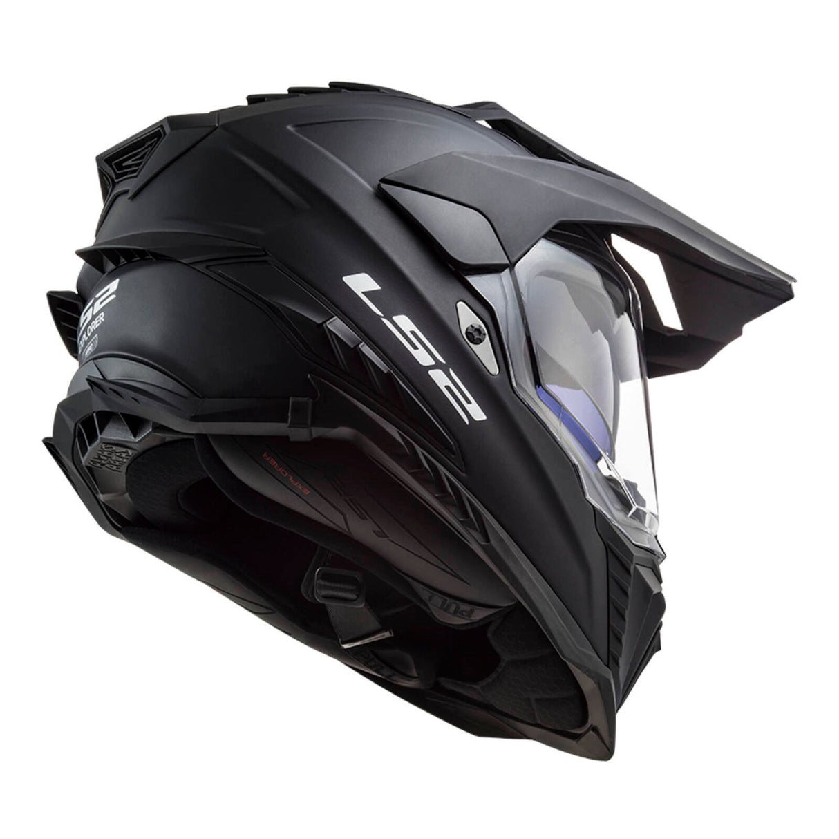 LS2 MX701 Explorer HPFC Solid Matte Black Helmet