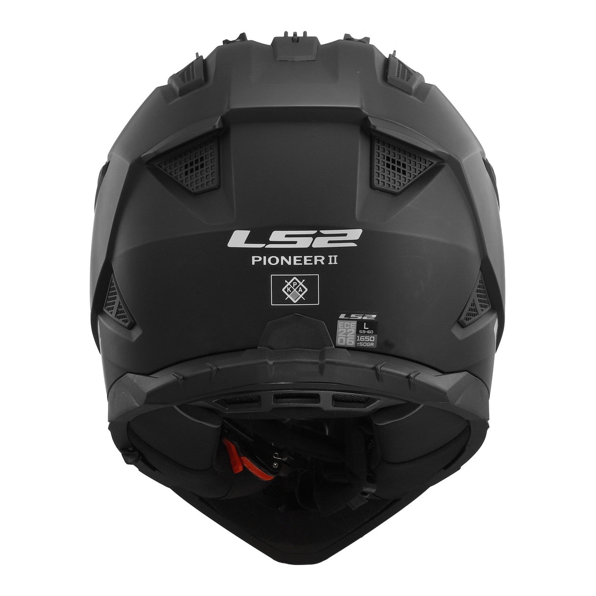 LS2 MX702 Pioneer II Matte Black Helmet