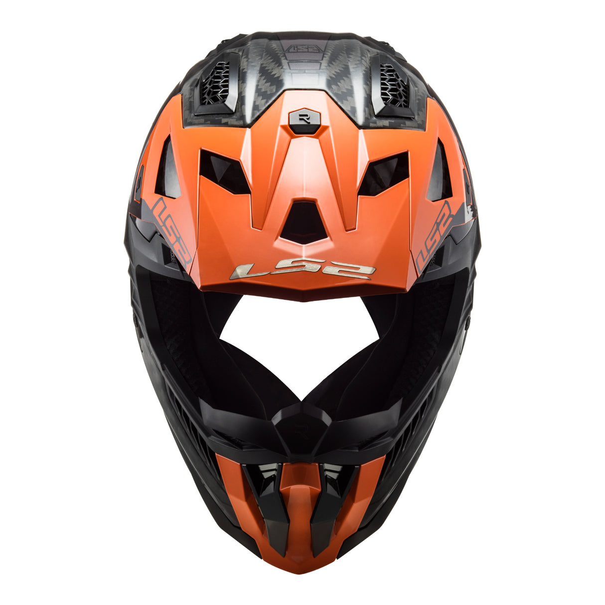 LS2 MX703 C X Force Victory Titanium/Orange Helmet