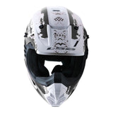 LS2 MX706 COZ Hyde Black/White Helmet