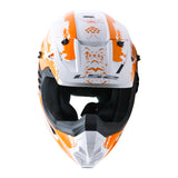 LS2 MX706 COZ Hyde Orange/White Helmet