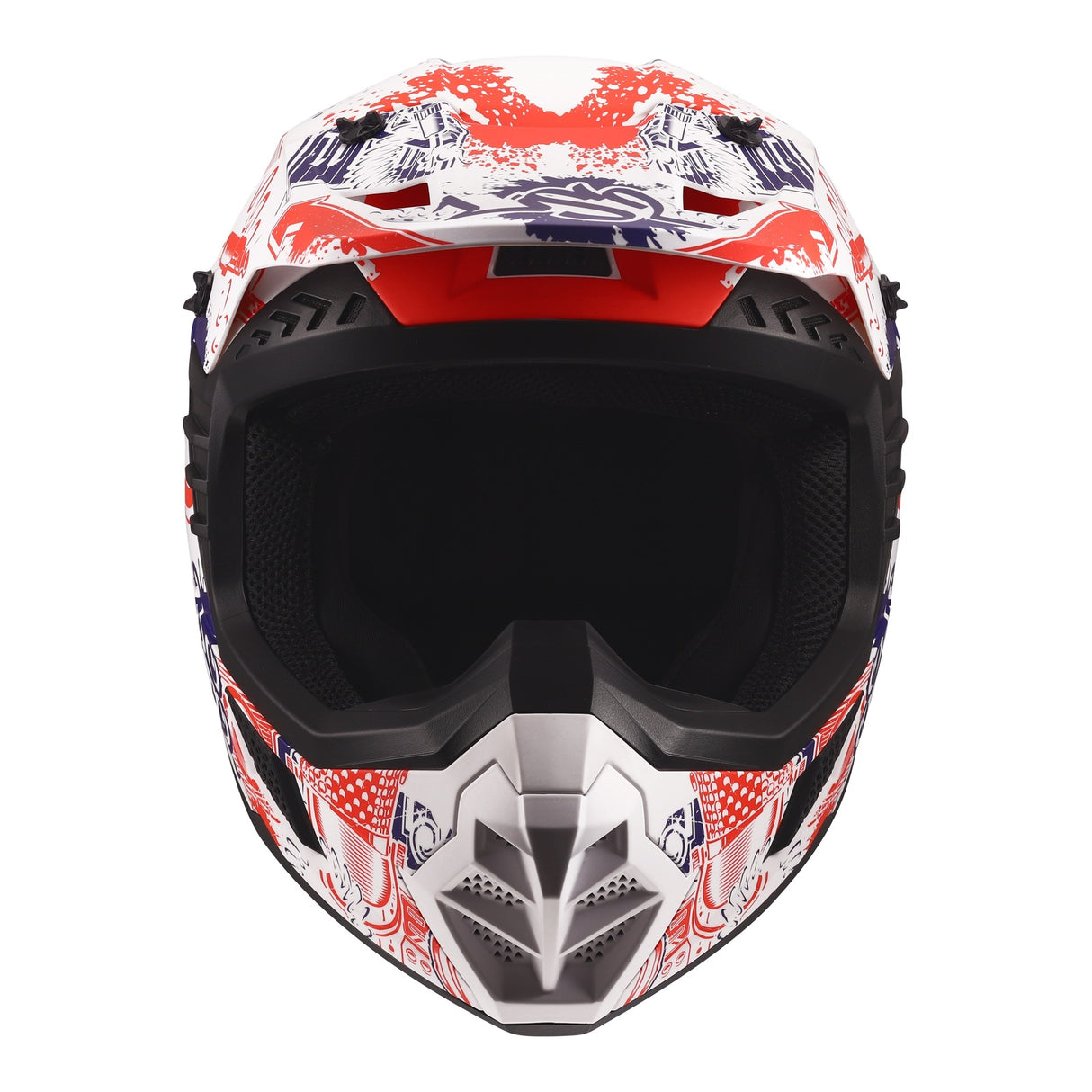 LS2 MX706J COZ Fantasy Matte White/Red/Blue Youth Helmet