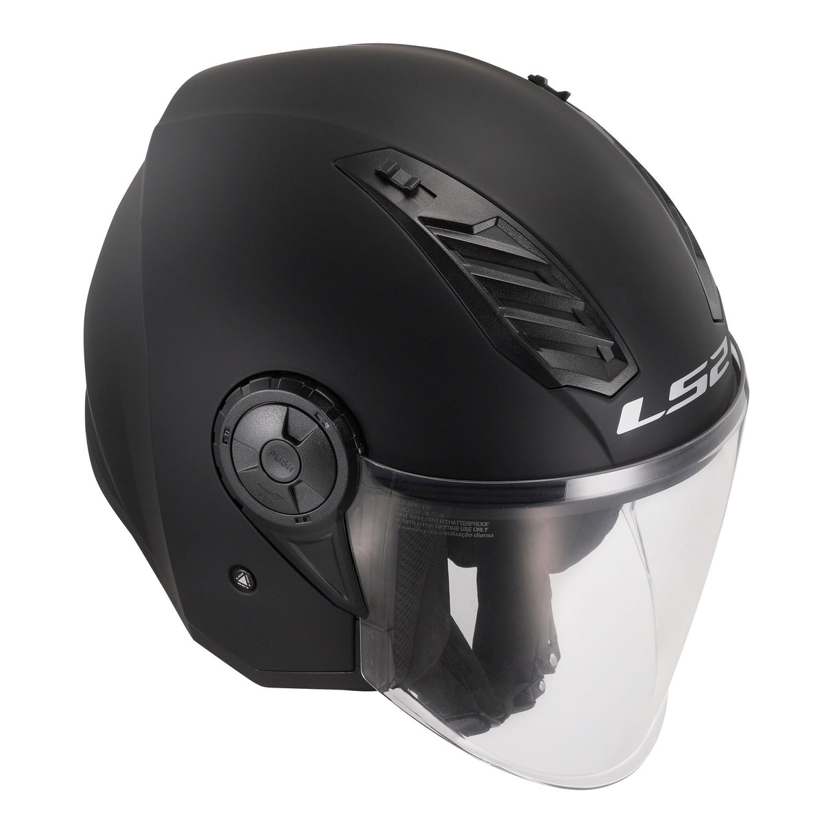 LS2 OF616 Airflow II Matte Black Helmet