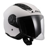 LS2 OF616 Airflow II White Helmet