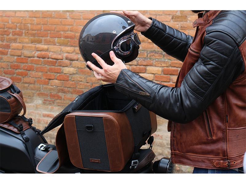 Shad SR28 Cafe Racer Rear Bag Brown 27L