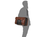 Shad SR28 Cafe Racer Rear Bag Brown 27L