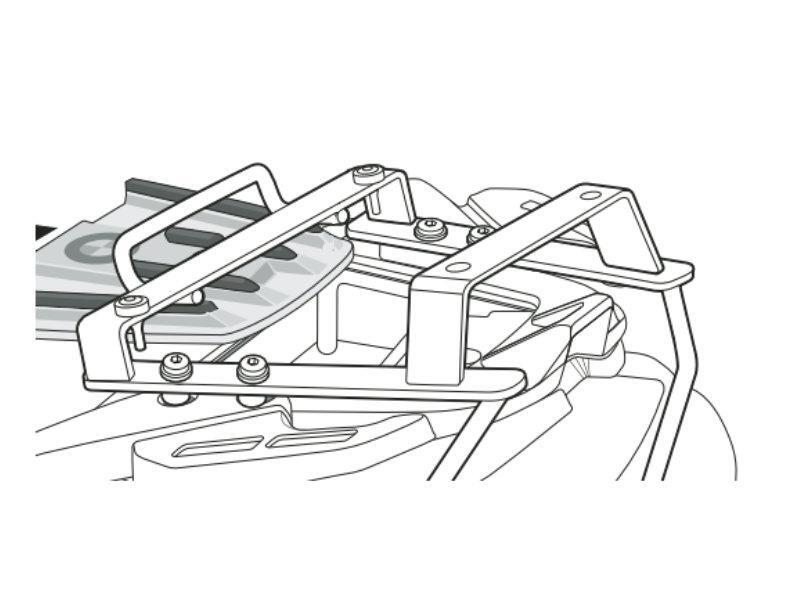 Shad Top Case Fitting Kit (suit SH39-59) for BMW F650 GS/Dakar 04-07/G650 GS 10-16