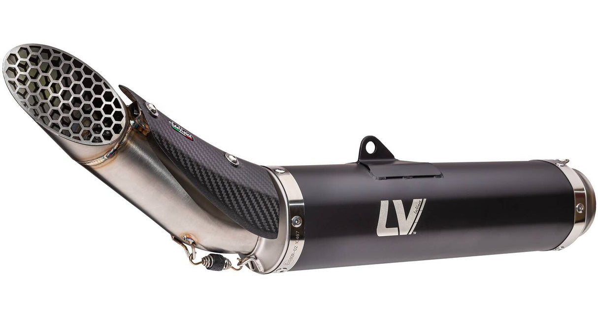 LeoVince LVFS14371EB LV Race Stainless Black Full Exhaust System for Yamaha MT-09/MT-09 SP 21-23