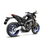 LeoVince LVFS14371EB LV Race Stainless Black Full Exhaust System for Yamaha MT-09/MT-09 SP 21-23