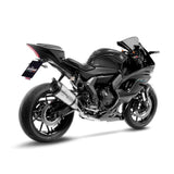 LeoVince LVFS14405S Factory S Stainless Steel Full Exhaust System w/Carbon End Cap for Yamaha YZF-R7 21-22