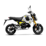 LeoVince LVFS15252C LV-10 Carbon Fiber Full Exhaust System w/Stainless End Cap for Honda MSX 125/Grom 21-22