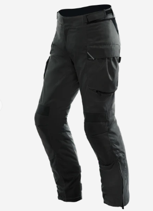 Dainese Ladakh D-Dry Black/Black 3-Layer Waterproof Textile Pants [Size:48] [INTERNAL]