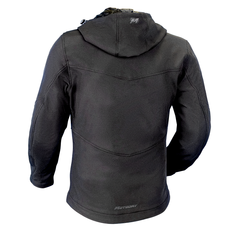 MotoDry Hoodie Black Textile Womens Hoodie Jacket