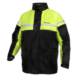 MotoDry Lightning Black/Fluro Yellow Rain Jacket