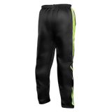 MotoDry Lightning Black/Fluro Yellow Rain Pants