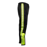 MotoDry Lightning Black/Fluro Yellow Rain Pants