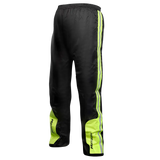 MotoDry Lightning Black/Fluro Yellow Rain Pants