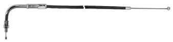 V-Factor 49009 Black Vinyl 41" Long Throttle Cable for models with Keihin carb suits Big Twin FL 75-80, FX & Sportster 74-80 OEM 56313-76