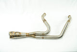 Sawicki Speed SAW-930-01210-RT Shorty 2-1 Exhaust w/RT End Cap Stainless for Touring 17-Up
