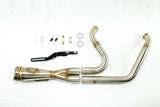 Sawicki Speed SAW-930-01210-RT Shorty 2-1 Exhaust w/RT End Cap Stainless for Touring 17-Up