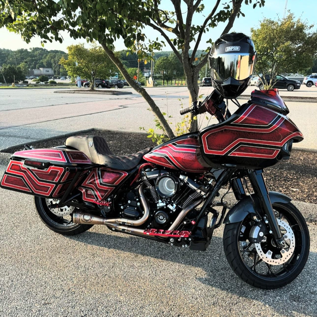 Sawicki Speed SAW-930-01210-RT Shorty 2-1 Exhaust w/RT End Cap Stainless for Touring 17-Up