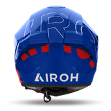 Airoh Matryx Scope Gloss Blue/Red Helmet