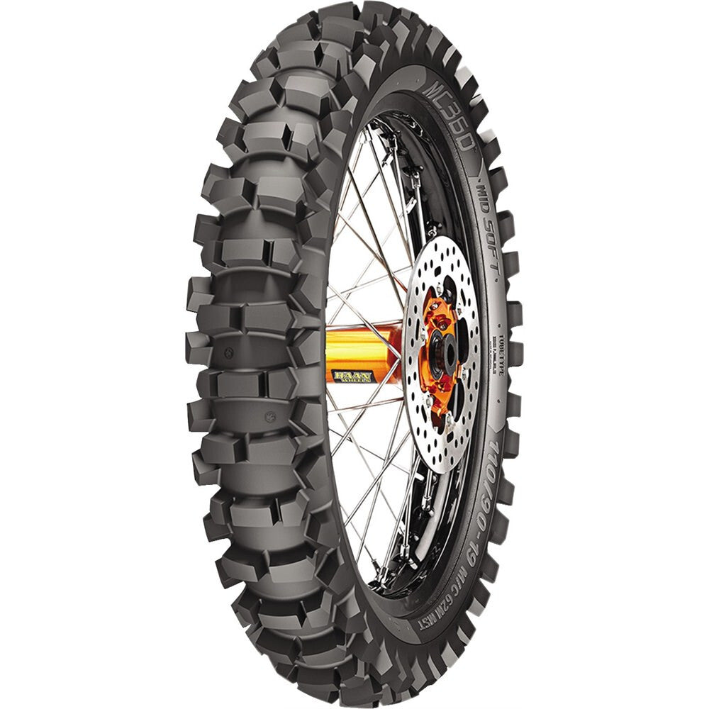 Metzeler MC 360 Mid Soft Rear Tyre 140/80-18 M/C 70M MST Tube Type - EasyR