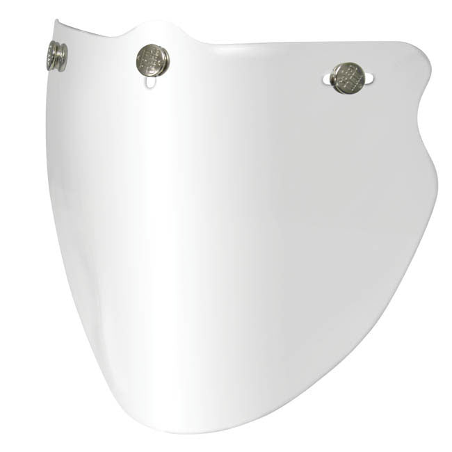 M2R B1 Clear Visor for 225 Helmets w/Universal 3 Stud