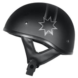 M2R Rebel Shorty Last Stand PC-5F Matte Black Helmet - EasyR