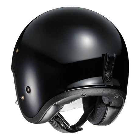 Shoei J.O Gloss Black Helmet - EasyR