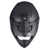 M2R EXO Semi-Flat Matte Black Helmet