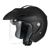 M2R 290 Urban Matte Black/White Helmet