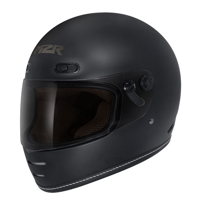 M2R Bolster Matte Black Helmet