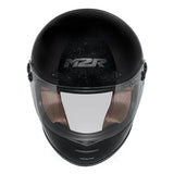 M2R Bolster Metallic Black Helmet