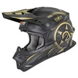 M2R EXO Unit Victorian PC-9F Semi-Flat Gold Helmet - EasyR