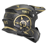 M2R EXO Unit Victorian PC-9F Semi-Flat Gold Helmet - EasyR