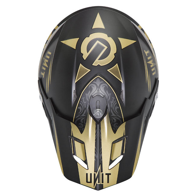 M2R Replacement Peak for EXO Helmet Unit Victorian PC-9F Gold